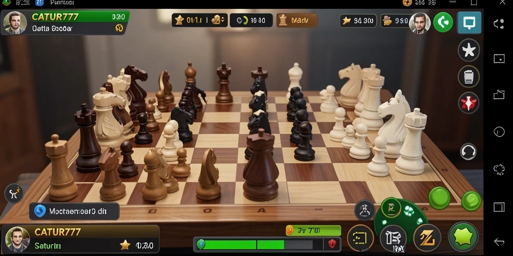 Gameplay menarik CATUR777 dengan visual yang memukau.