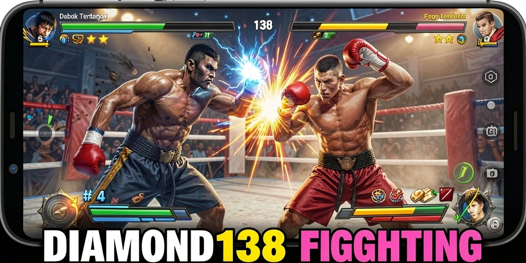 Gameplay seru dalam DIAMOND138 menampilkan pertarungan epik.