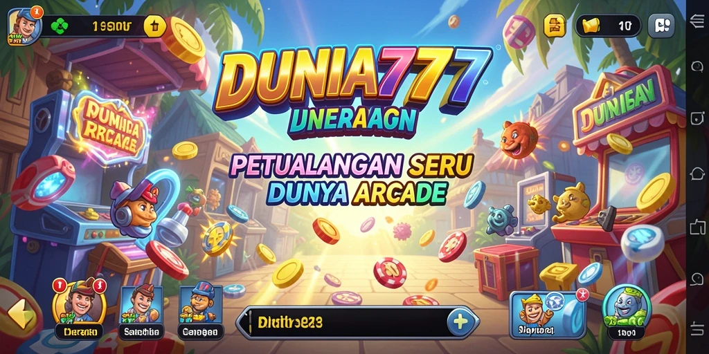 Tampilan gameplay DUNIA777 yang seru dan penuh aksi.