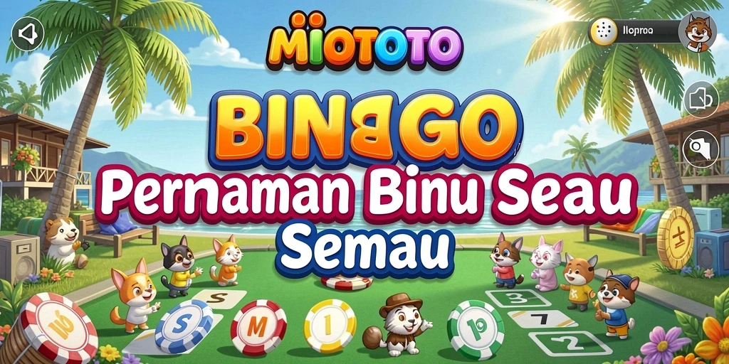Tampilan gameplay Bingo yang seru dan interaktif di MIOTOTO.