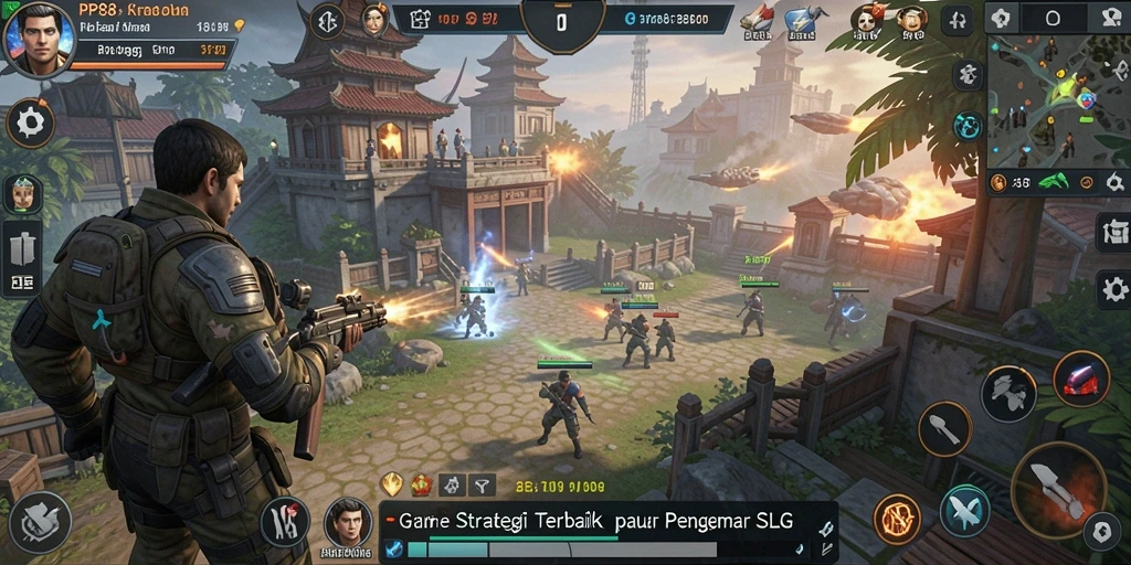 Screenshot gameplay PP88 yang menunjukkan aksi pertempuran strategis.